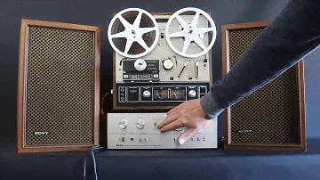 AKAI AM-2250 with speakers Sony ss510