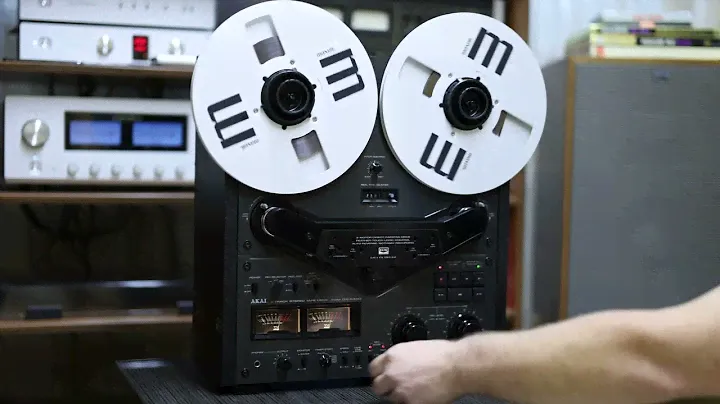 AKAI GX 635D Простой тест магнитофона