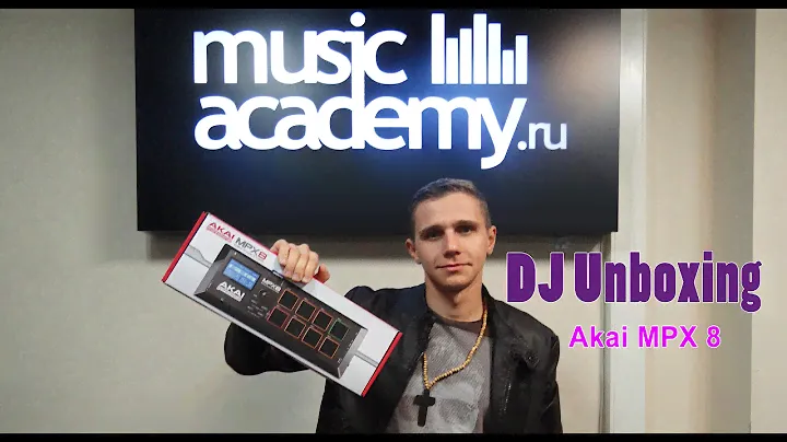 DJ Unboxing Akai MPX 8 | Deny Roxtaz