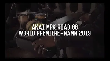 Мировая премьера продукта Akai MPK ROAD 88 (NAMM 2019)