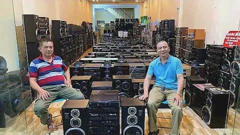 13/4 Vượt 300km bác Sơn từ Yên bái về chọn hang độc / Dàn AKAi M712.. LH 0982 760 098