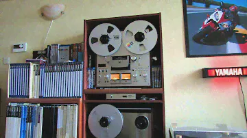 Akai GX-630D operation by wireless remote control