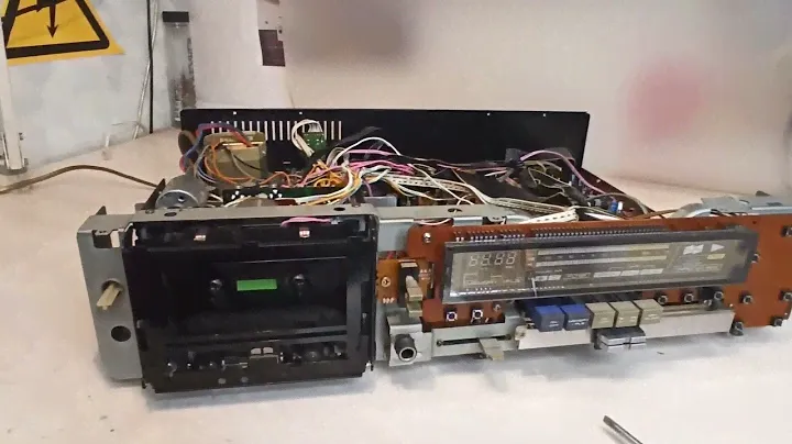 AKAI GX-7  работа механизма загрузки и переключения режимов