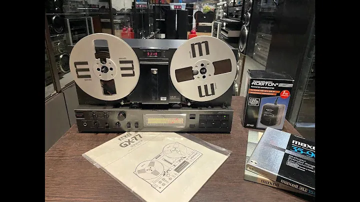 vintagemoscow. reel to reel akai gx 77 black