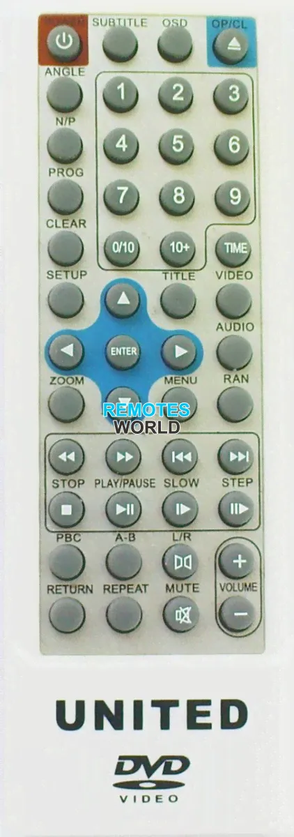 Аналог пульта ДУ для Akai DV-P4965KDSM