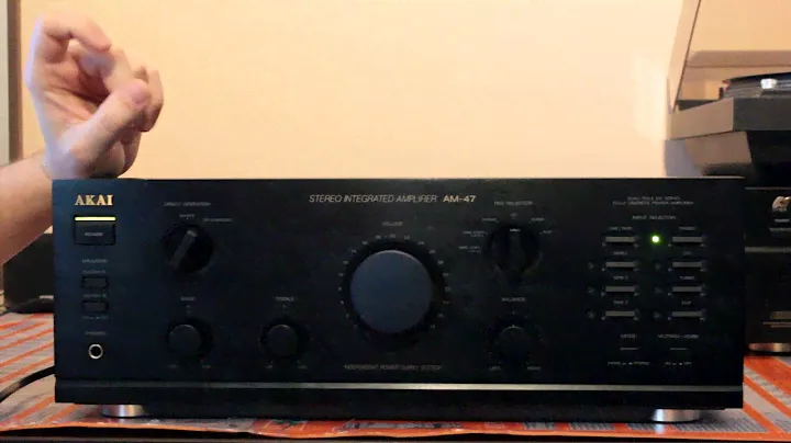 TEST AKAI AM 47 AUDIO GOLDEN AGE