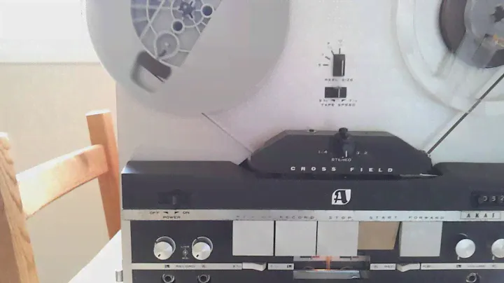 My Akai X-300 Reel To Reel deck