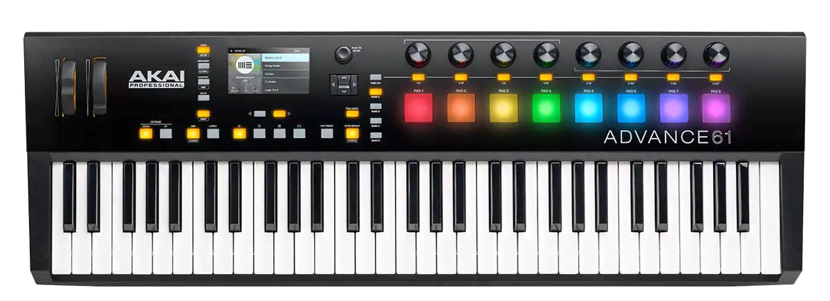 MIDI Клавиатура AKAI PRO ADVANCE 61