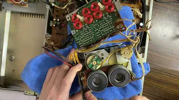 How to fix AKAI GX-R88 strange grinding sound from tape transport #challenging #diy #repair E0017