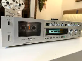 Akai GX F90 Stereo Cassette Deck 3 Super GX Heads Serviced + 30-Day Guarantee