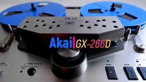 Akai GX-266D Катушечный магнитофон 1978-го года