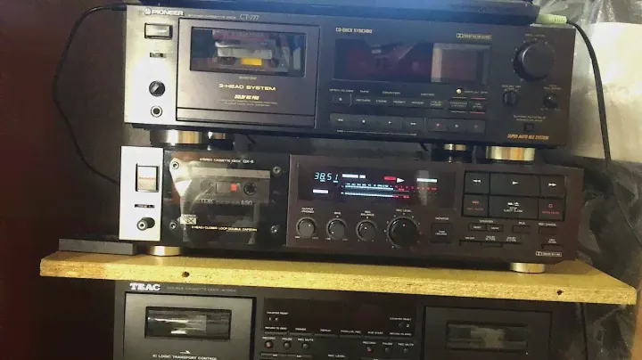 Кассетная дека Akai GX 6 проверка