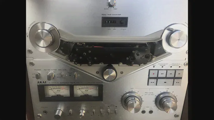 Akai GX-635D Repair - Won't Do Tape Recording
