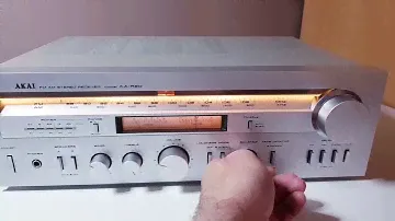 AKAI AA-R20 - FM AM STEREO RECEIVER (1980-81') - Test, Demo, after maintenance