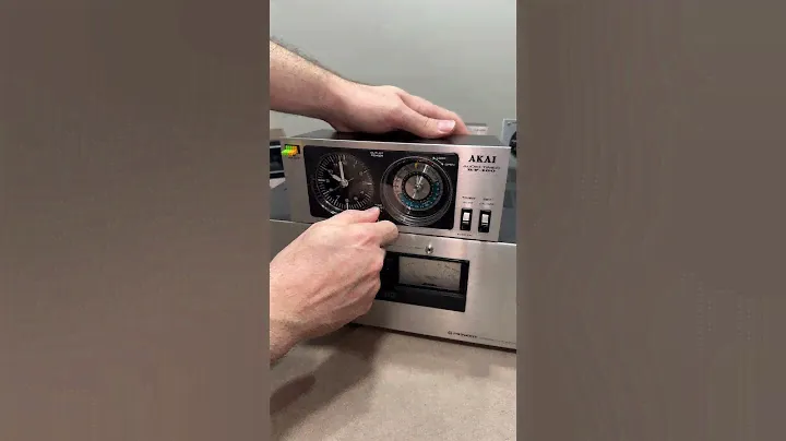Vintage 1970s AKAI RT-100 AUDIO TIMER #amplifier #vintage #retrohifi #vintageaudiorepair #stereo