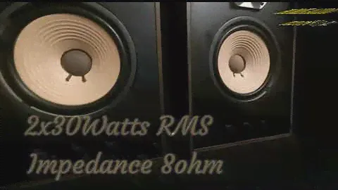 AKAI SW 127 Vintage Audio Speakers Japan