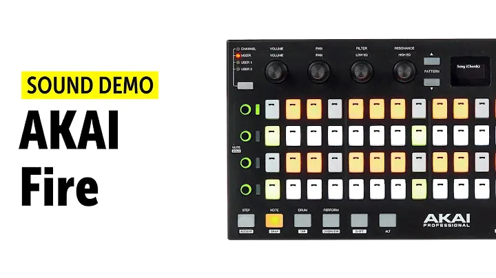 Akai Professional Fire Sound Demo (no talking)