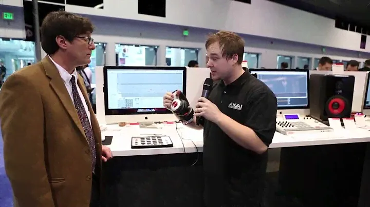 AKAI MPC Element & Essentials System with Headphones - NAMM 2014