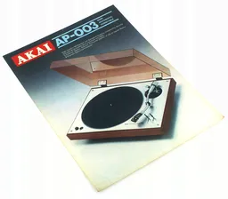 AKAI AP-003 оригинальный проспект ОК 1970