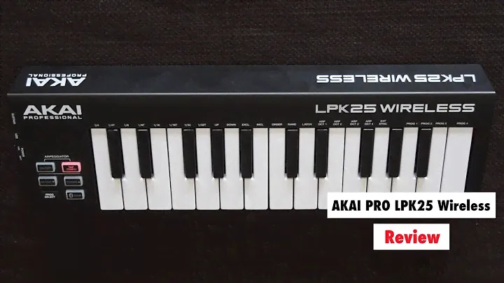 AKAI Pro LPK25 Wireless Review - Best Portable Bluetooth MIDI Keyboard?