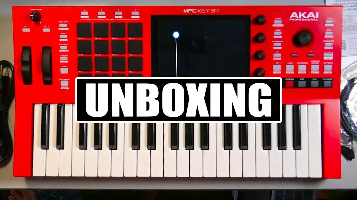 Akai MPC KEY 37 UNBOXING