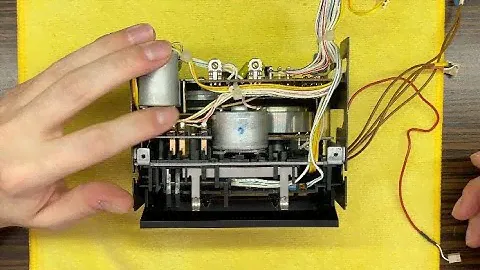 How to repair fix Akai GX 75 tape transport / quartz lock this GX75??? #diy #repair PART 1 E0019