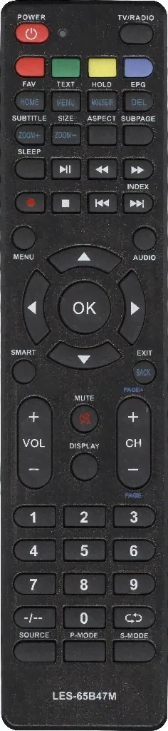 Пульт Akai LES-65B47M для телевизора Akai-0