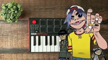 Gorillaz - Feel Good Inc / AKAI MPK Mini MKII / Cover