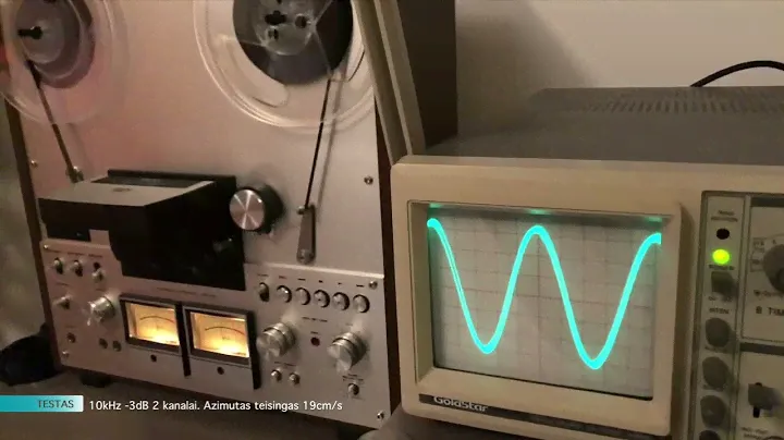 Akai GX-630D Azimuth Test