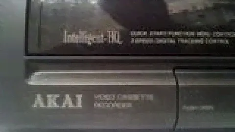 AKAI VS G735 распаковка