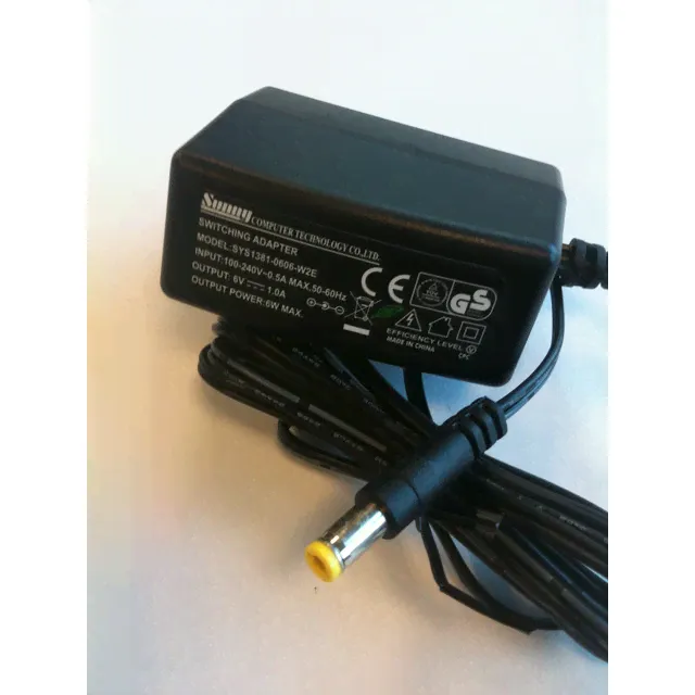 Akai Power Adapter MPK 49, MPD, Synthstation 25, iDJ3 etc. 6V/1A-0