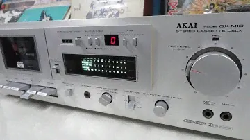 O Rei do Som - Tape Deck Akai GX-M10