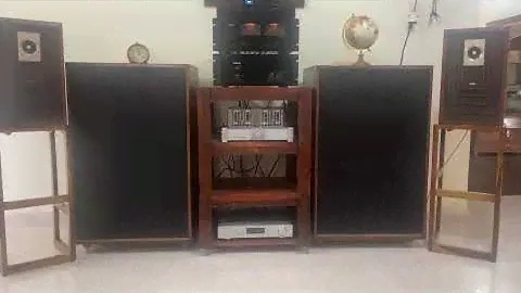 Vintage Akai Speakers SW 120