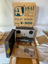 Akai X-300 Stereo Reel to Reel Tape Recorder Rare Vintage
