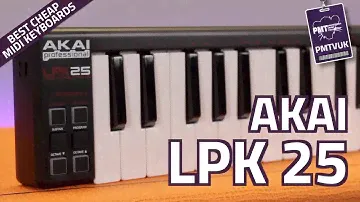 Akai LPK 25 Portable USB MIDI Keyboard - Review & Demo