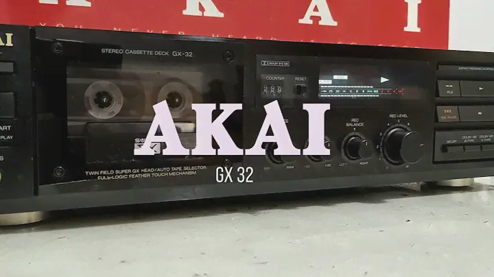 AKAİ GX 32 STEREO CASETTE DECK