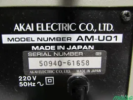 Akai AM-U01+AT-K11 Усилитель+Тюнер Japan 1984г в Санкт-Петербурге