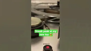New Toy Sneak Peak! #akai #reeltoreel #vinyl