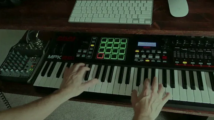 Akai MPK261 Ableton Live - Fireflies by Owl City cover