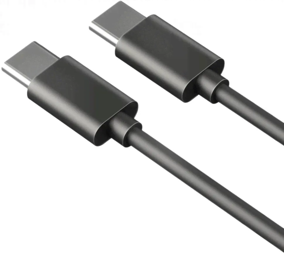 Дата-кабель Akai CE-469B Type-C-Type-С 1,2м 3А Black-0