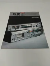 Vintage AKAI GX-F90 GX-F80 Cassette Decks Brochure Pamphlet Booklet