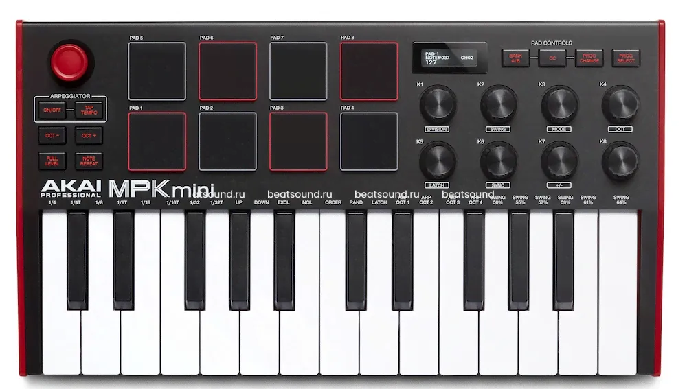 AKAI PRO MPK MINI MK3 миди-клавиатура-0