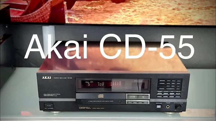Akai CD-55 compact disc player Test