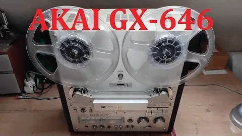AKAI GX-646  Два магнитофона на три города. ЧАСТЬ намбр1
