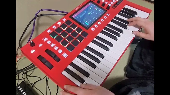 AKAI MPC KEY 37 JAM001 #techno #acid #ambient #newage #akai #mpc #mpckey37