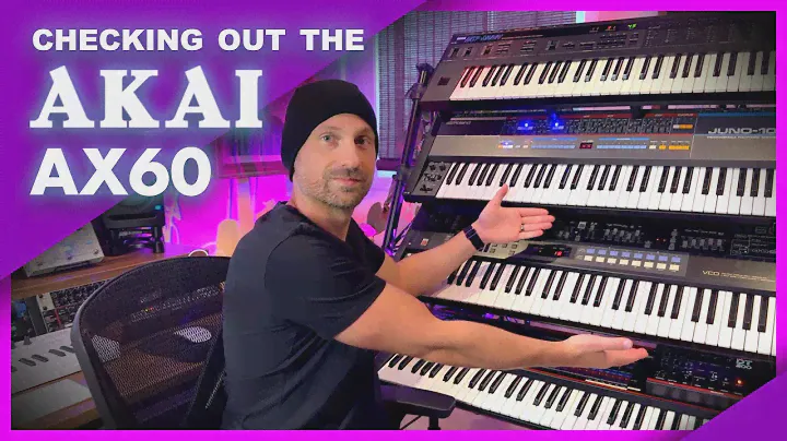 The Akai AX60: A Vintage 80's Oddball and Sleeper Synth!