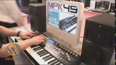 Akai MPK 49 Demo: Musikmesse 2007 Video