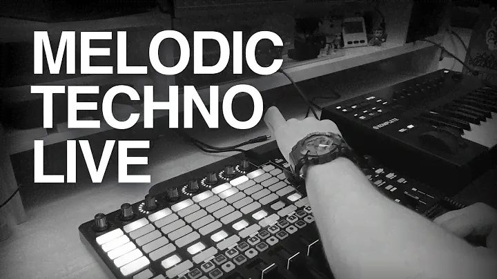 Melodic Techno Ableton Live 11 Mix Akai APC40 MK2