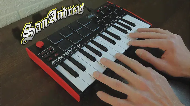 GTA San Anderas Theme / AKAI MPK MINI MK3 COVER