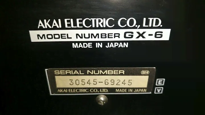 продам AKAI АКАЙ АКАІ GX-6 ЯПОНИЯ ЯПОНІЯ